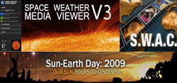 Sun Earth 2009 banner